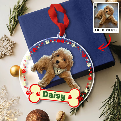 Shineful Decoration Ornament Dog Personalized Upload photo Lovely