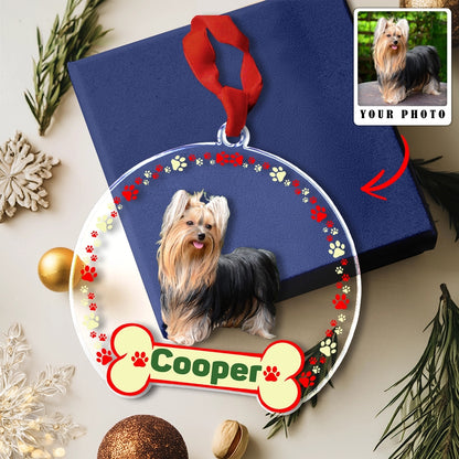 Shineful Decoration Ornament Dog Personalized Upload photo Lovely