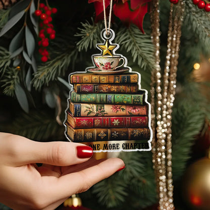 Shineful Acrylic Ornament Booklover's Delight