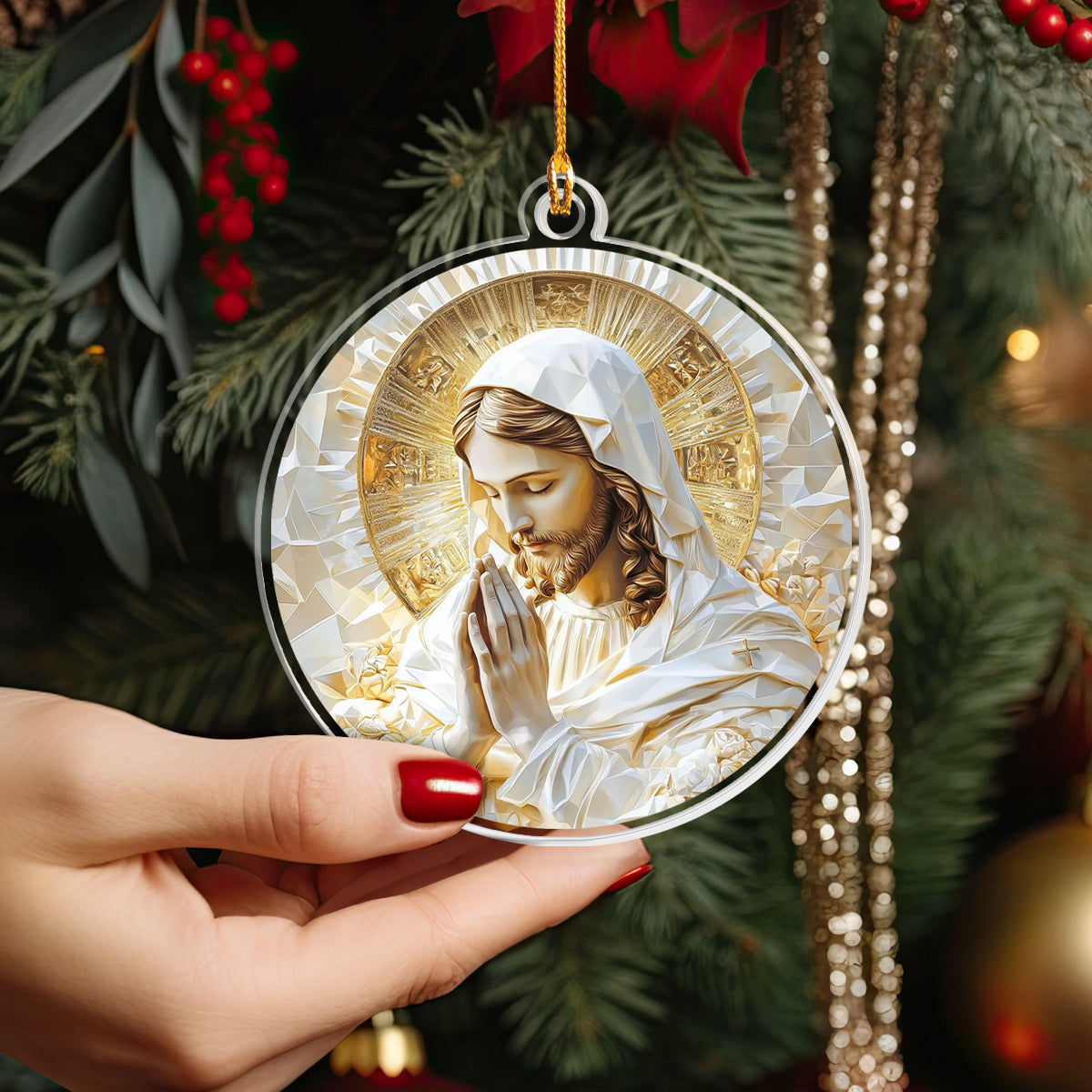 Shineful 2D Acrylic Ornament - Sacred Jesus Prayer