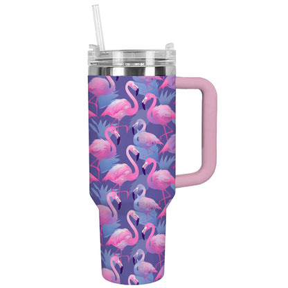 Shineful Tumbler Dusk Flamingo Tango