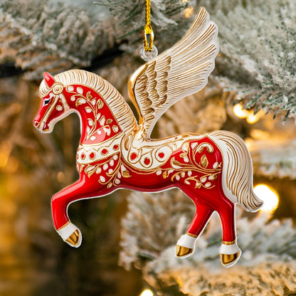 Shineful Acrylic Ornament Winged Horse