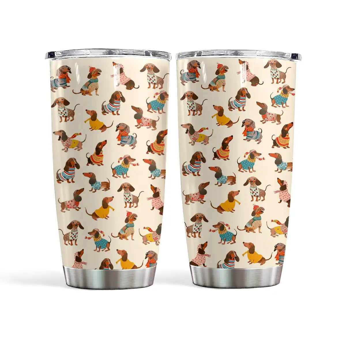 Shineful 20oz Tumbler Dachshund Fashion