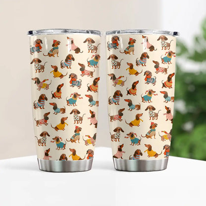 Shineful 20oz Tumbler Dachshund Fashion