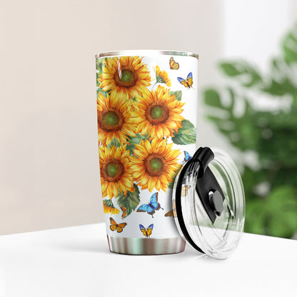 Shineful 20oz Tumbler Sunflower Symphony