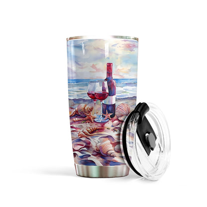 Shineful 20oz Tumbler Coastal Wine Escape