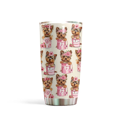 Shineful 20oz Tumbler Yorkie Delight