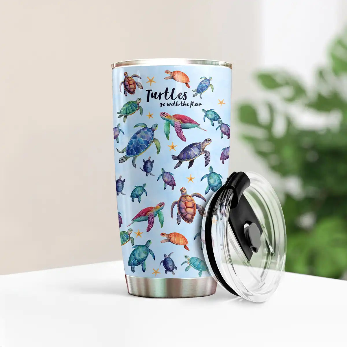 Shineful 20oz Tumbler Sea Turtle Flow