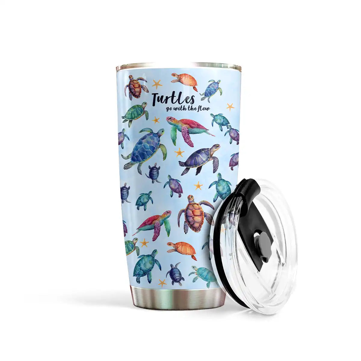 Shineful 20oz Tumbler Sea Turtle Flow