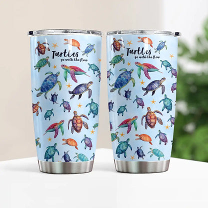 Shineful 20oz Tumbler Sea Turtle Flow