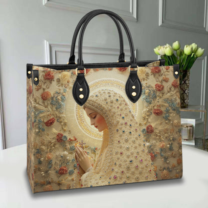 Shineful Leather Bag Virgin Mary’s Divine Grace