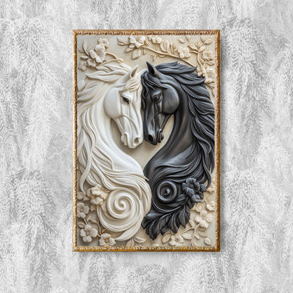 Shineful 2D Metal Sign Harmony Of Equines