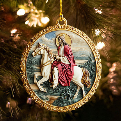 Shineful 2D Acrylic Ornament - Glorious King on the White Horse