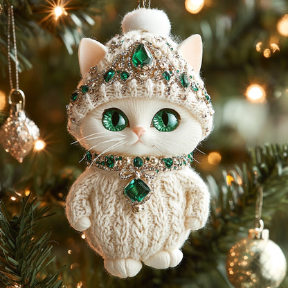 Shineful 2D Acrylic Ornament Jewel of the Season Kitty