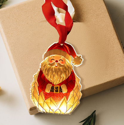 Shineful 2D Acrylic Ornament - Santa