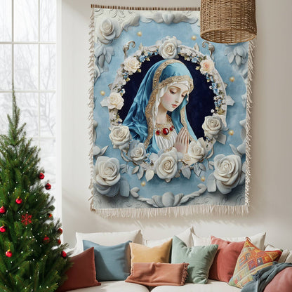 Shineful Woven Tapestry Throw Blanket Marian Grace