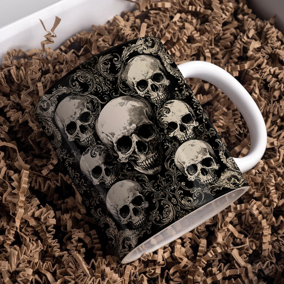 Shineful Ceramic Mug Gothic Skull Majesty