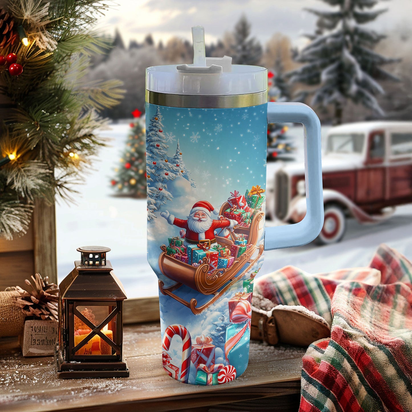 Shineful Tumbler Gift From Santa