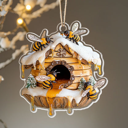 Shineful 2D Acrylic Ornament - Bee Merry Collection