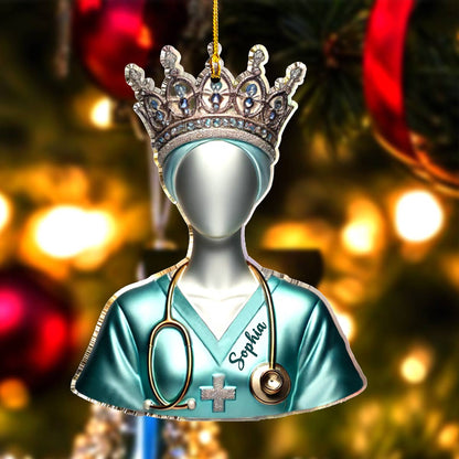 Shineful 2D Acrylic Ornament Proud To Be A Nurse