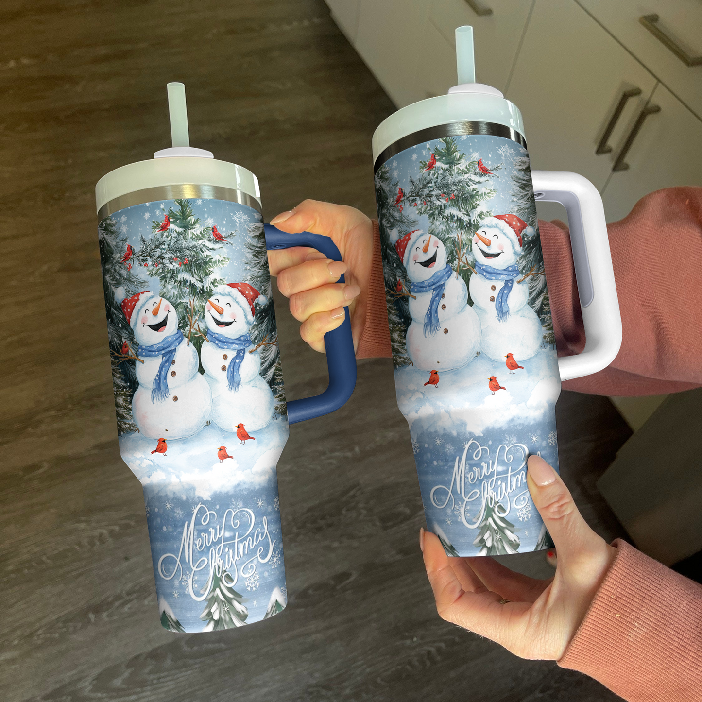 Shineful Tumbler Snowy Smiles Duo