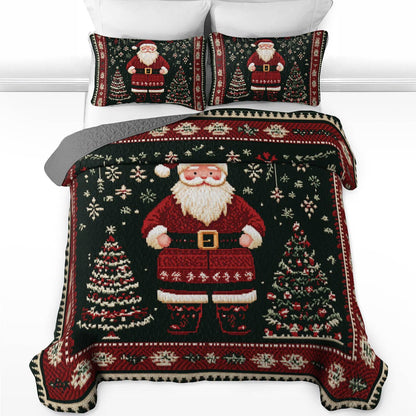 Shineful All Season Quilt 3-Piece Set Cozy Christmas