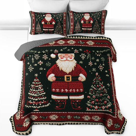 Shineful All Season Quilt 3-teiliges Set Cozy Christmas