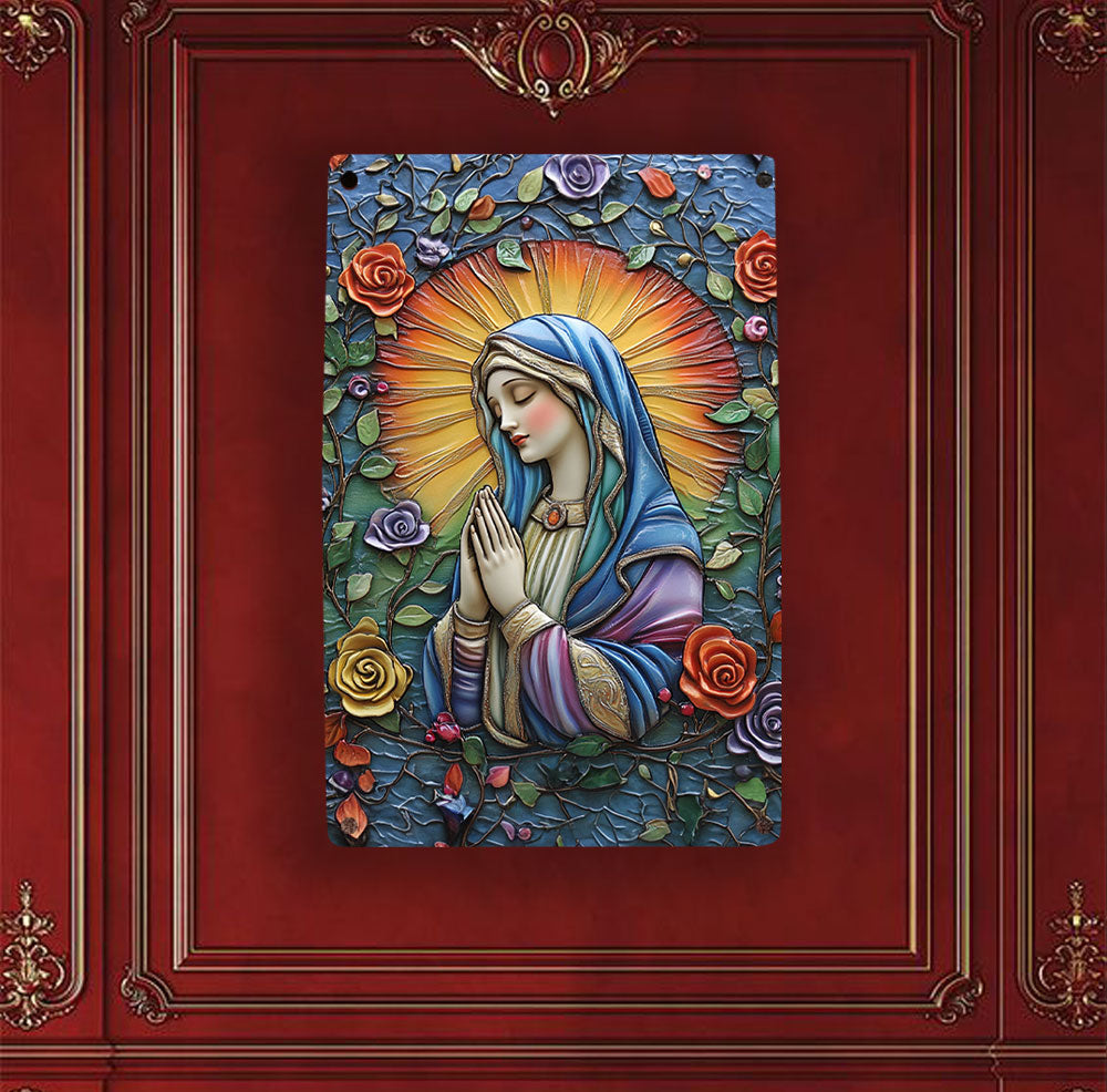 Shineful 2D Metal Sign Graceful Prayer