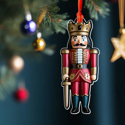 Shineful 2D Acrylic Ornament Nutcracker King