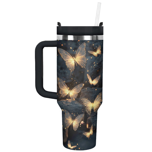 Shineful Glossy Tumbler Enchanted Butterfly Glow