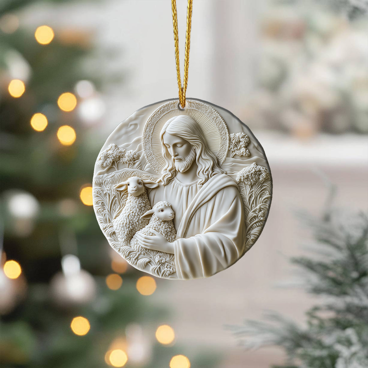 Shineful 2D Acrylic Ornament The Good Shepherd