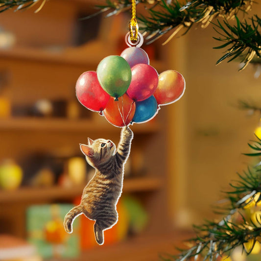 Shineful Acrylic Ornament Balloon Cat