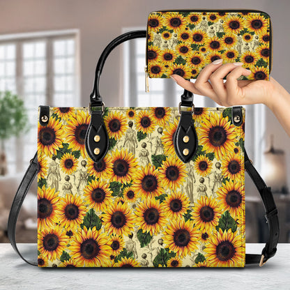 Shineful Leather Bag Sunflower Legacy - Grandma, Mom & Daughter Edition