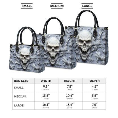 Shineful Leather Bag Skull Wraith Frost