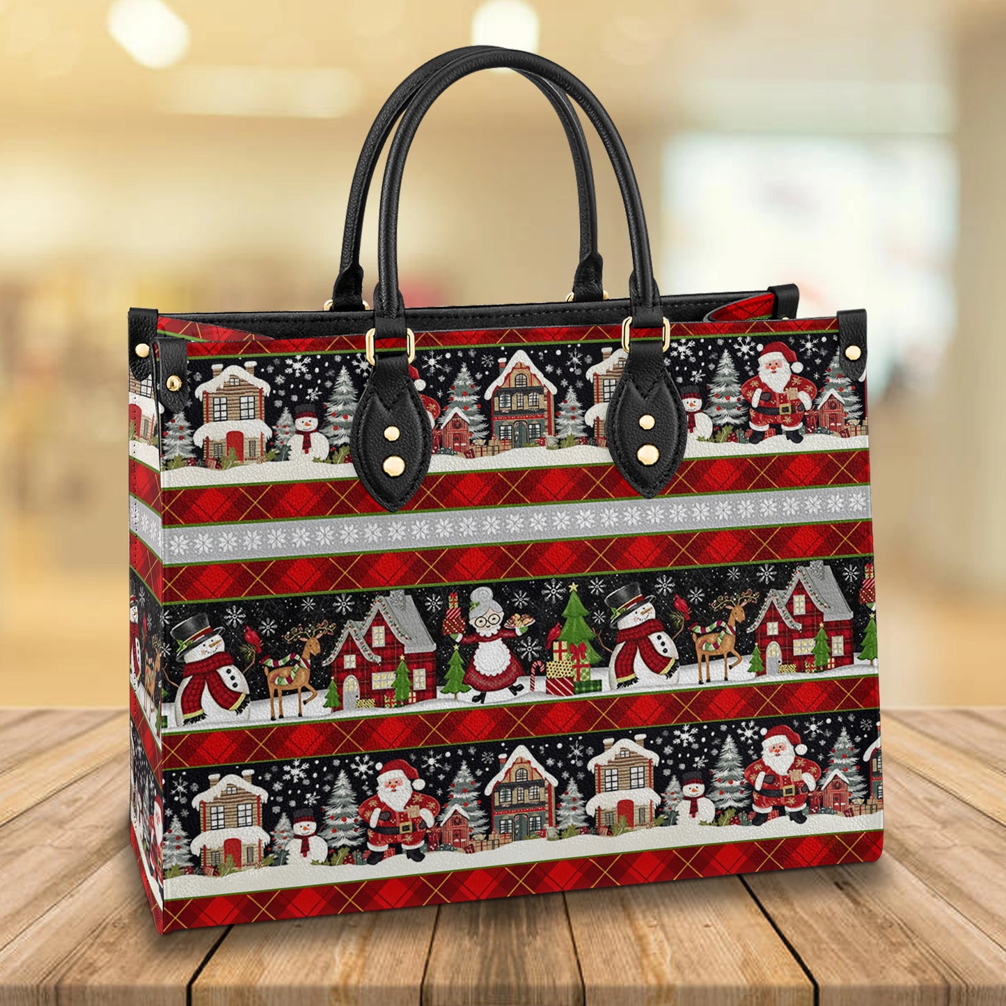 Shineful Leather Bag Santa’s Magical Christmas