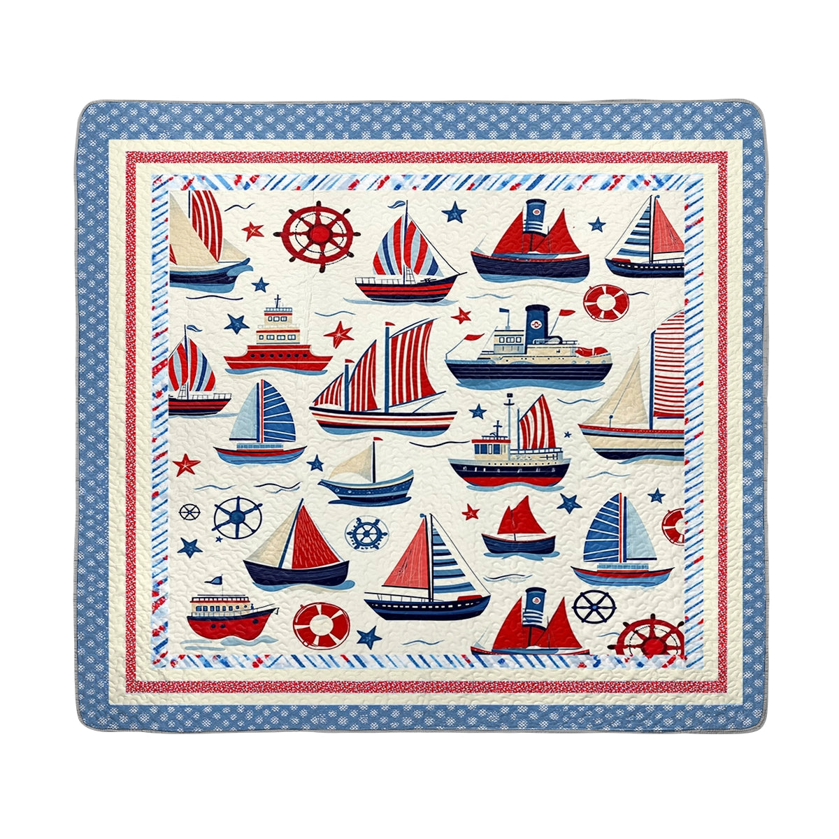 Shineful All Season Quilt 3-Piece Set - Sail Away Cozy