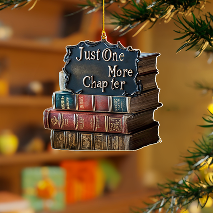 Shineful 2D Acrylic Ornament - Vintage Book Charm