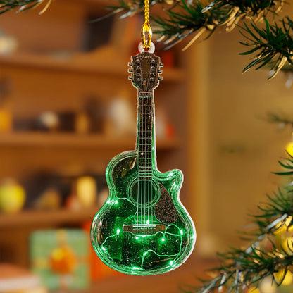 Shineful 2D Acrylic Ornament Musical Christmas