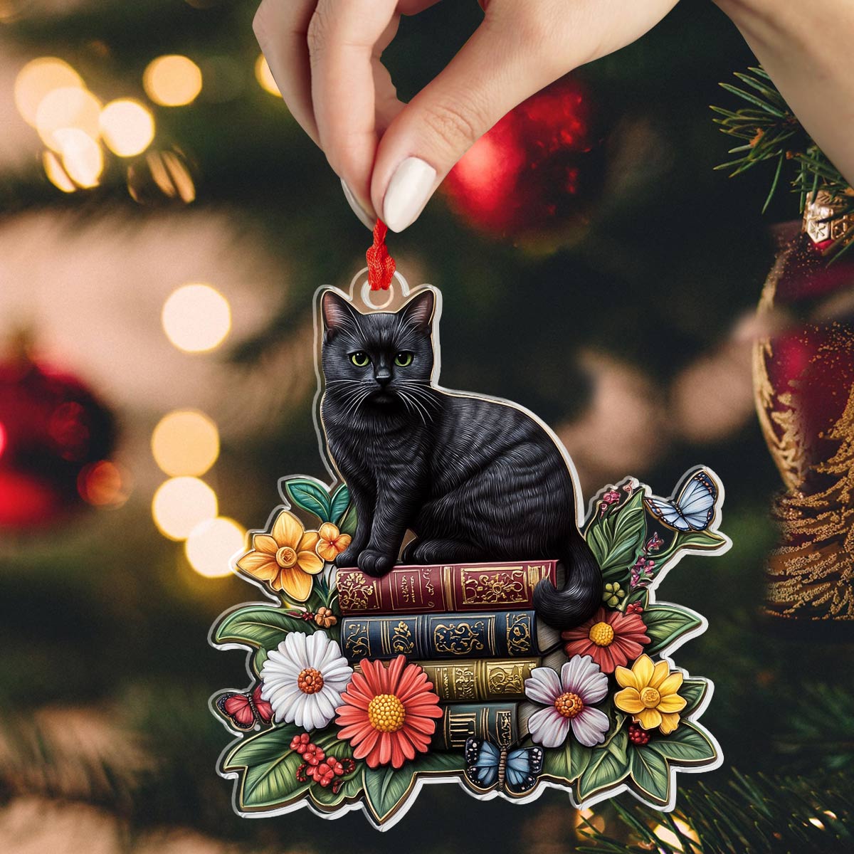 Shineful 2D Acrylic Ornament Enchanted Paws