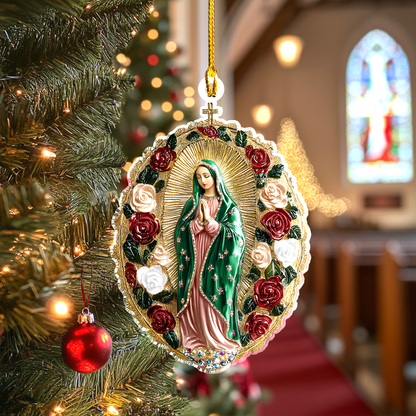 Shineful 2D Acrylic Ornament Blessed Our Lady of Guadalupe