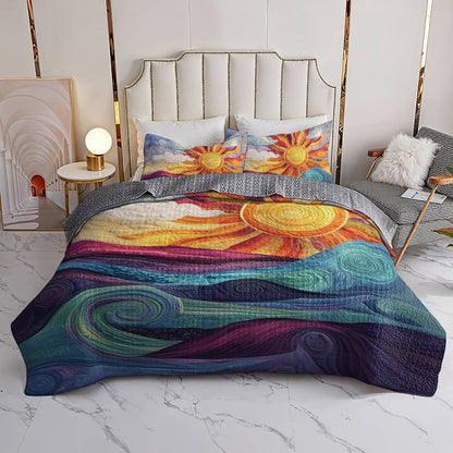 Shineful All Season Quilt 3-Piece Set Coastal Dreams