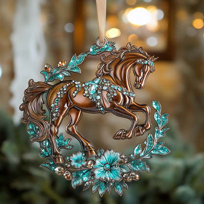 Shineful 2D Acrylic Ornament Shimmering Horse