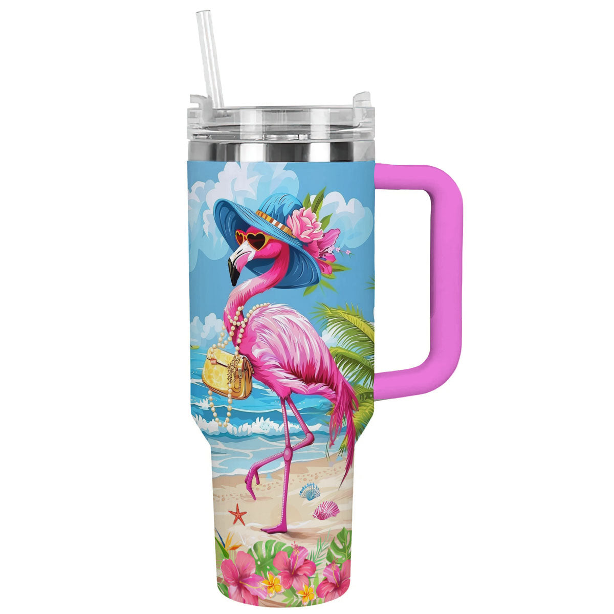 Shineful Tumbler Queen Flamingo Ver2