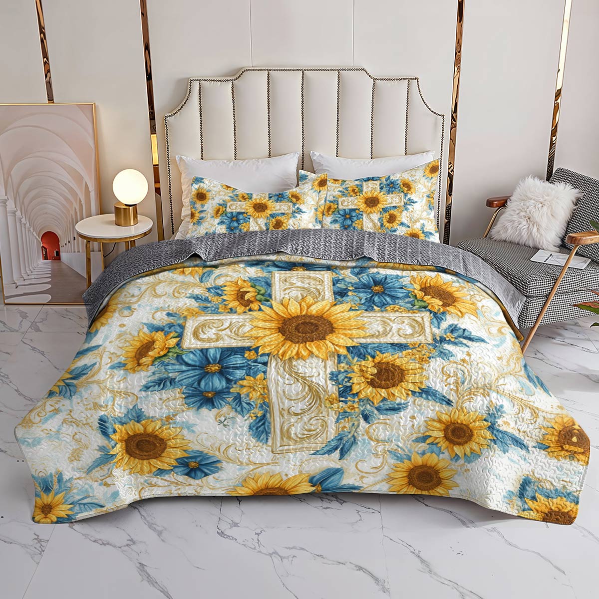 Shineful All Season Quilt 3-Piece Set Sunshine Hope