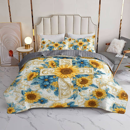 Shineful All Season Quilt 3-Piece Set Sunshine Hope