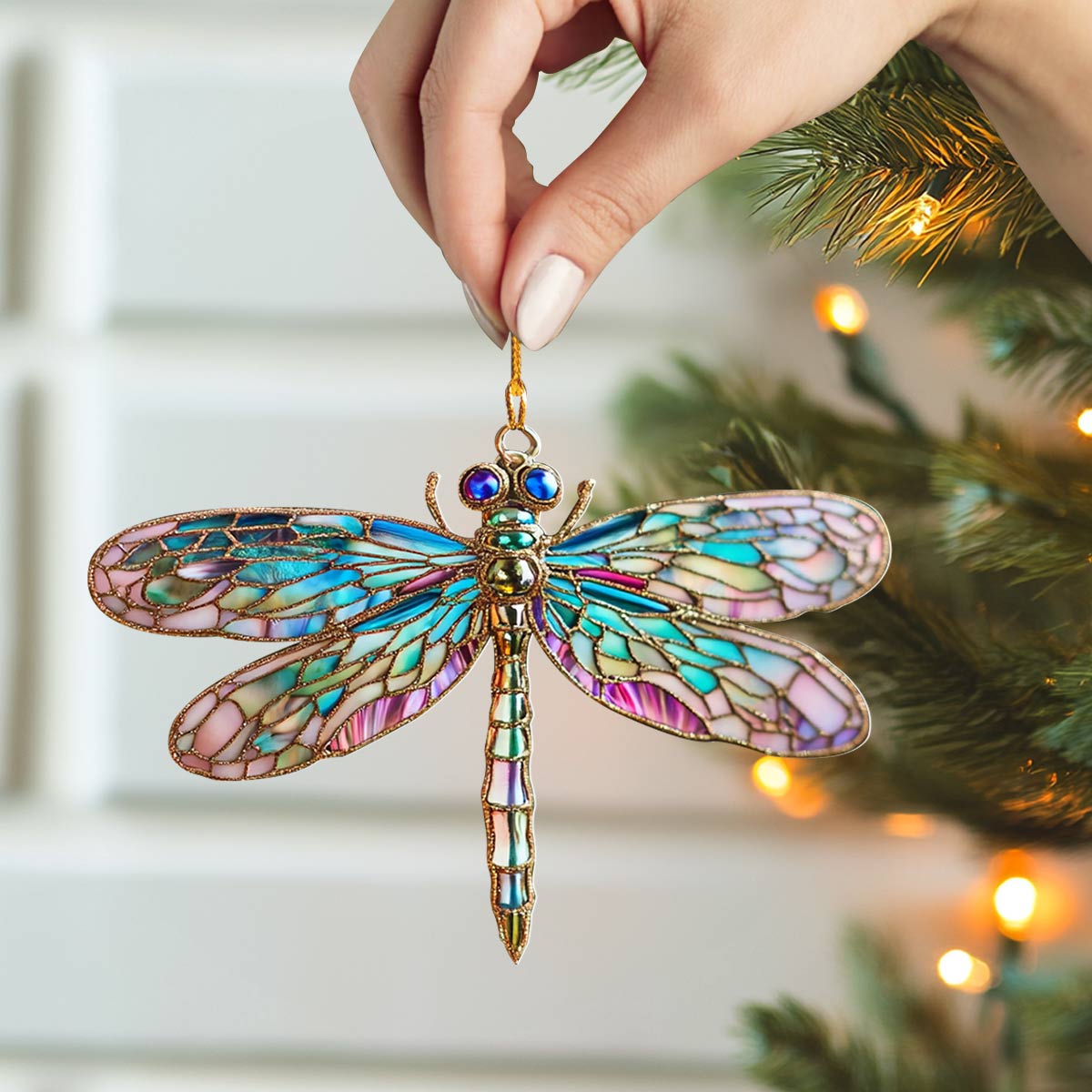 Shineful 2D Acrylic Ornament Enchanted Dragonfly