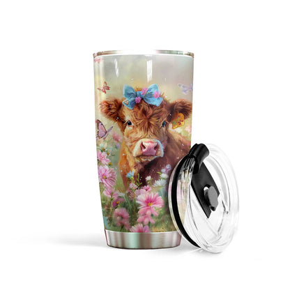 Glänzender 20oz Becher Baby Cow