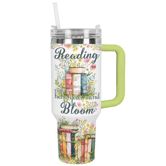 Livre de lecture floral Shineful Tumbler