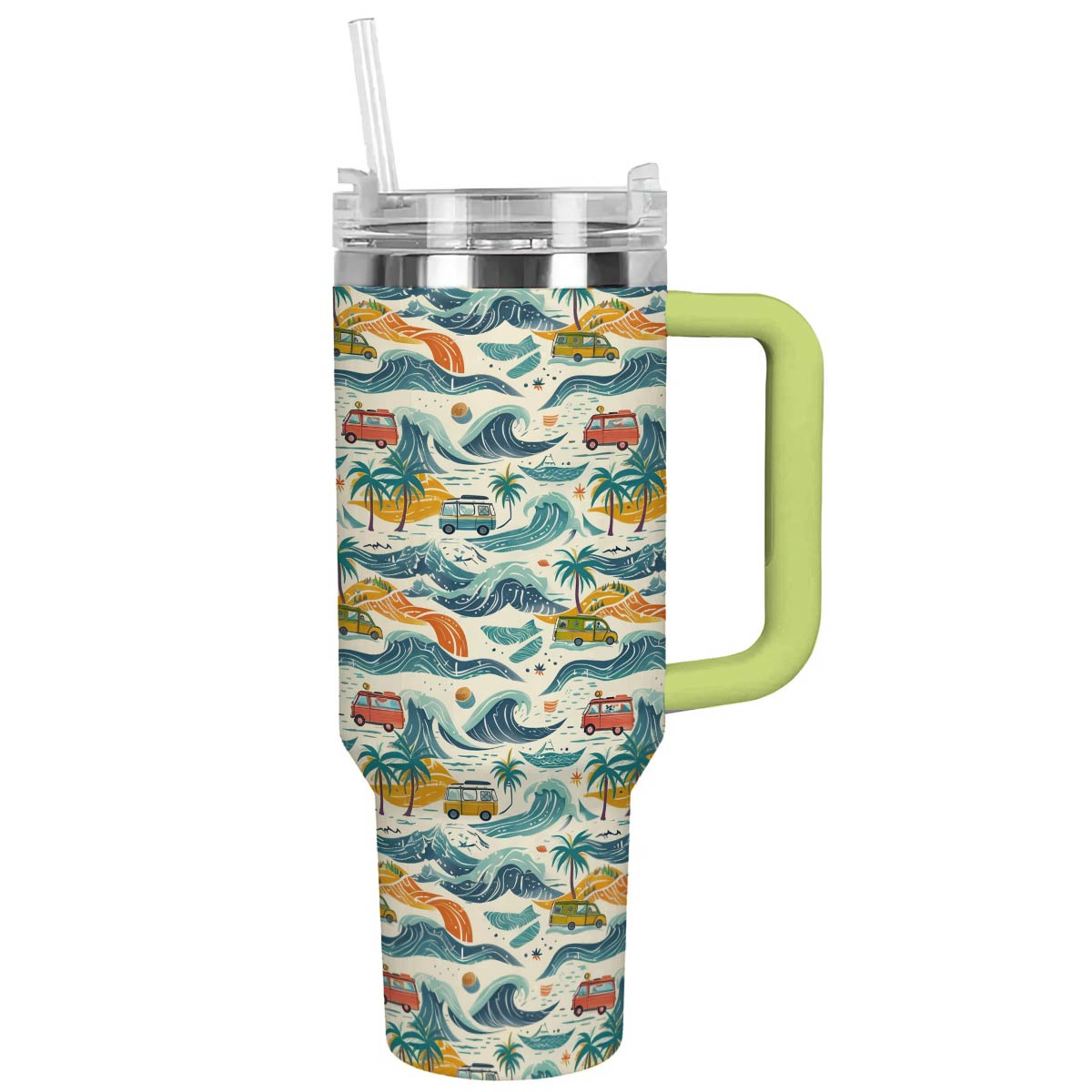 Shineful Tumbler Beach Adventure Bliss