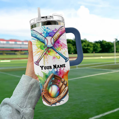 Shineful Tumbler Personalized Baseball